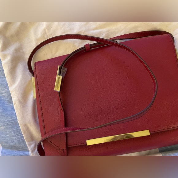 J. Crew red Claremont crossbody purse. Brand new. NWT - Picture 10 of 10